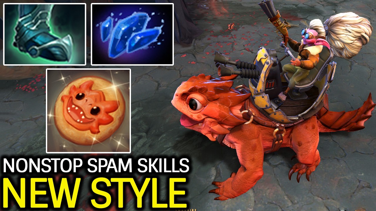 Snapfire New Style – Nonstop Spam Skills with Magic Build Dota 2