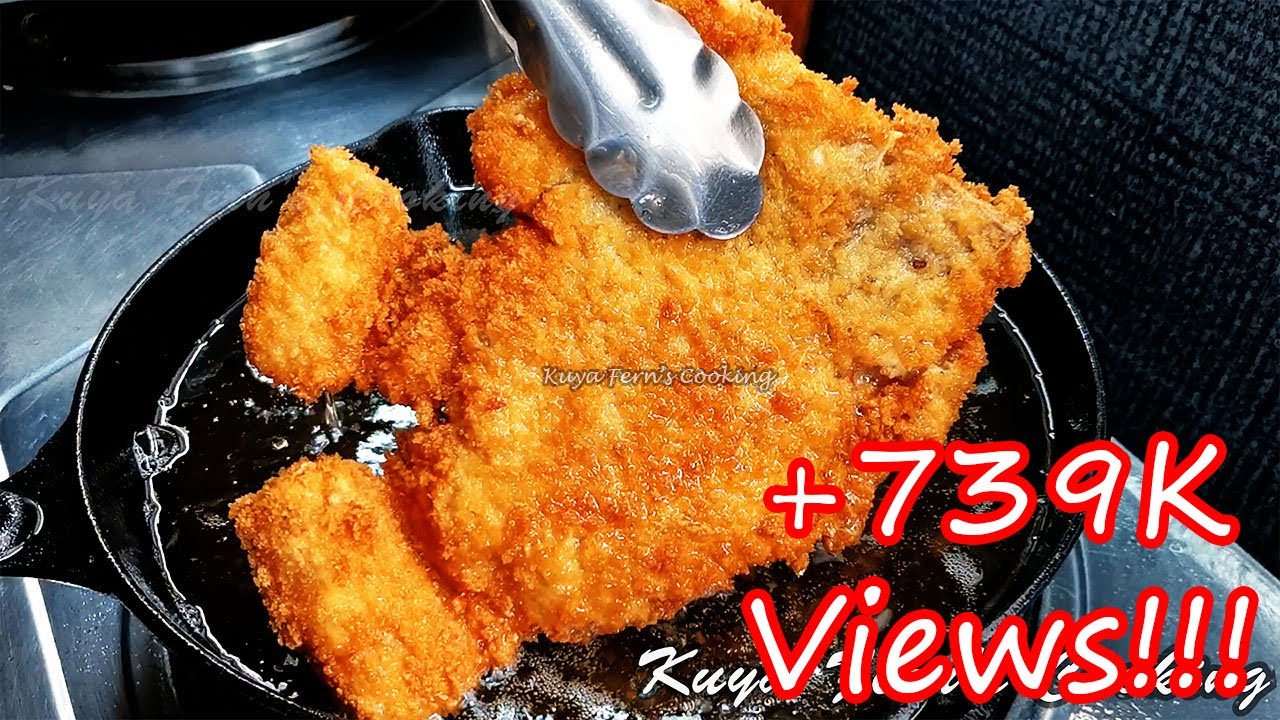 TRY THIS SUPER EASY AND YUMMY RECIPE NEXT TIME YOU MAKE CRISPY FRIED BREADED PORK CHOP!!!