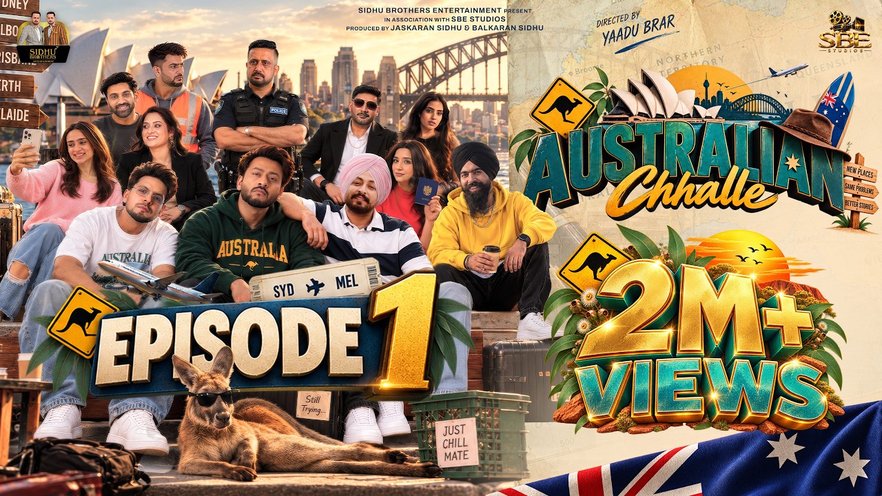Episode 1 | Australian Chhalle | Pukhraj Bhalla | Jass Dhillon | New Punjabi Webseries 2026