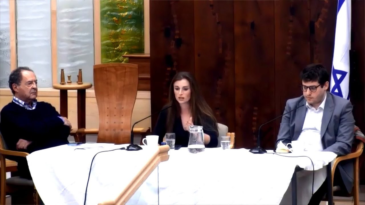 Natasha Hausdorff at Wimbledon Synagogue, on the latest lawfare against Israel Q&A.