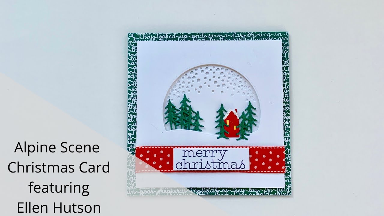 Ellen Hutson Alpine Window Card