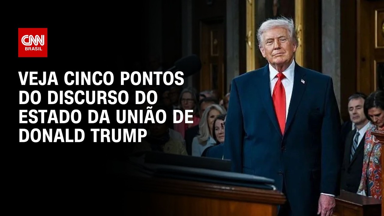 Discurso do Estado da União de Trump: Tarifas e imigração foram pontos principais | HORA H