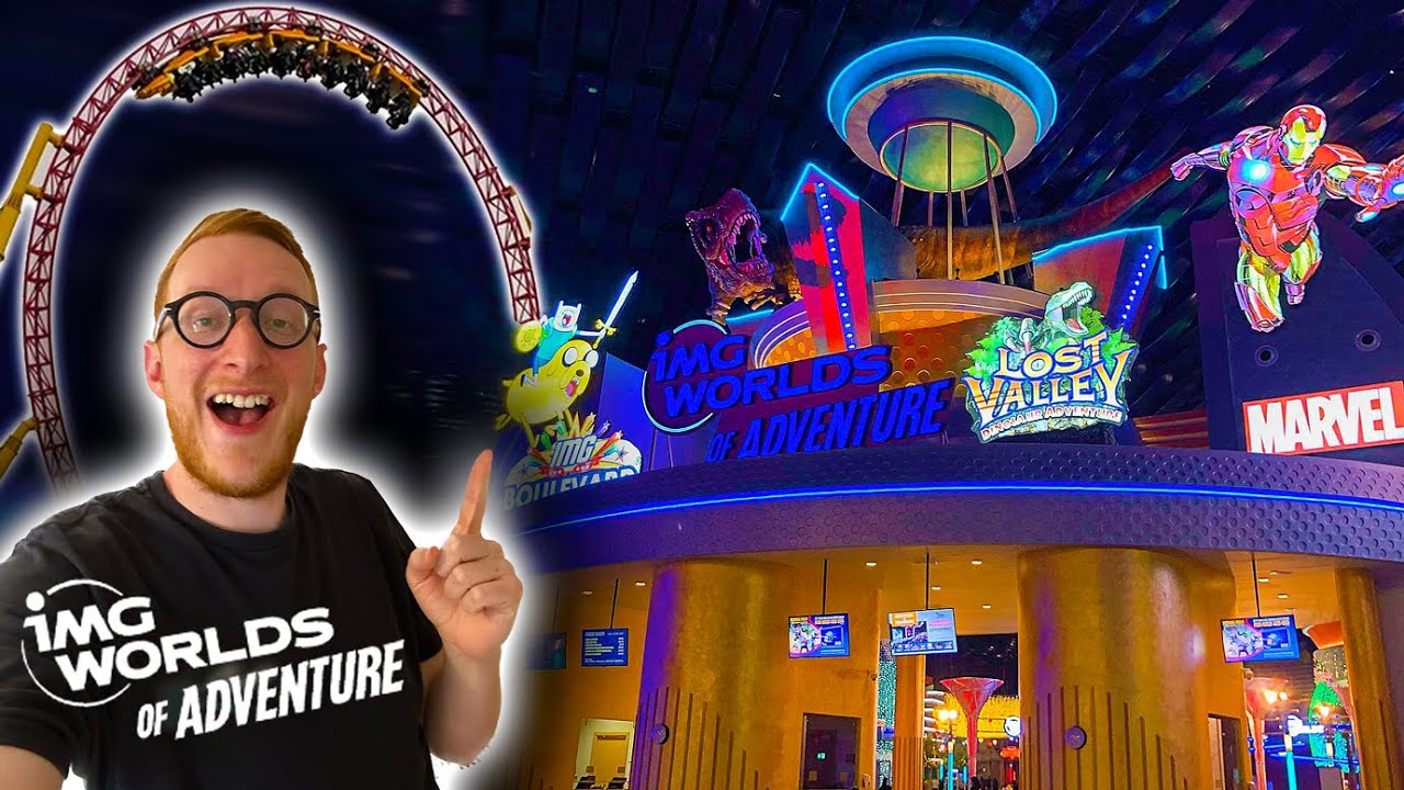 IMG Worlds of Adventure Dubai | First Visit! | UAE part 4