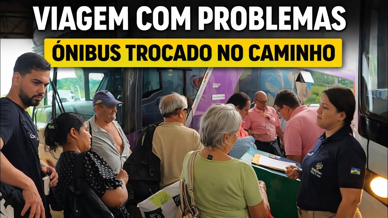 Passageiro é flagrado furtando e ônibus precisa ser trocado | Viagem Brasília ➝ Porto Velho #3 