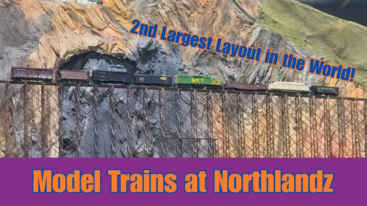 Model Trains at One of the Largest Layouts in the World! Visiting Northlandz in NJ!