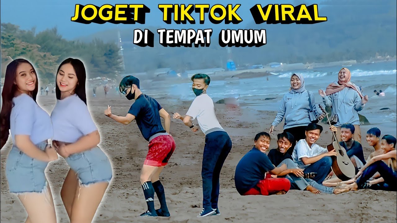 JOGET TIKTOK VIRAL DI TEMPAT UMUM.. NGAKAK PARAH