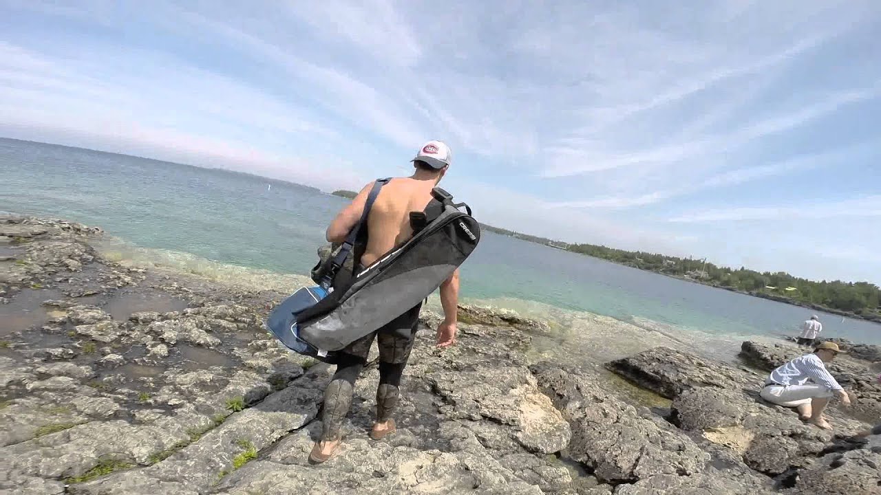 A day of freediving in Bruce Peninsula