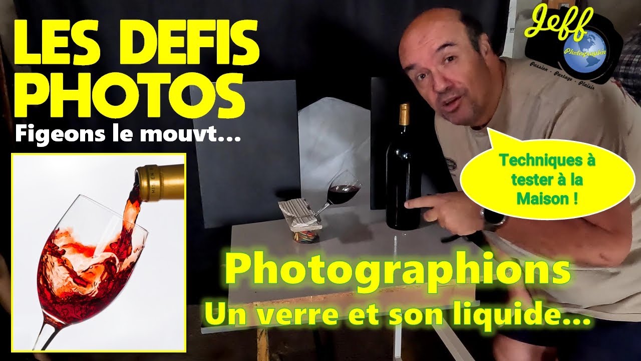 📸 Défi photo maison : comment figer parfaitement un liquide en mouvement ? - Episode N°722