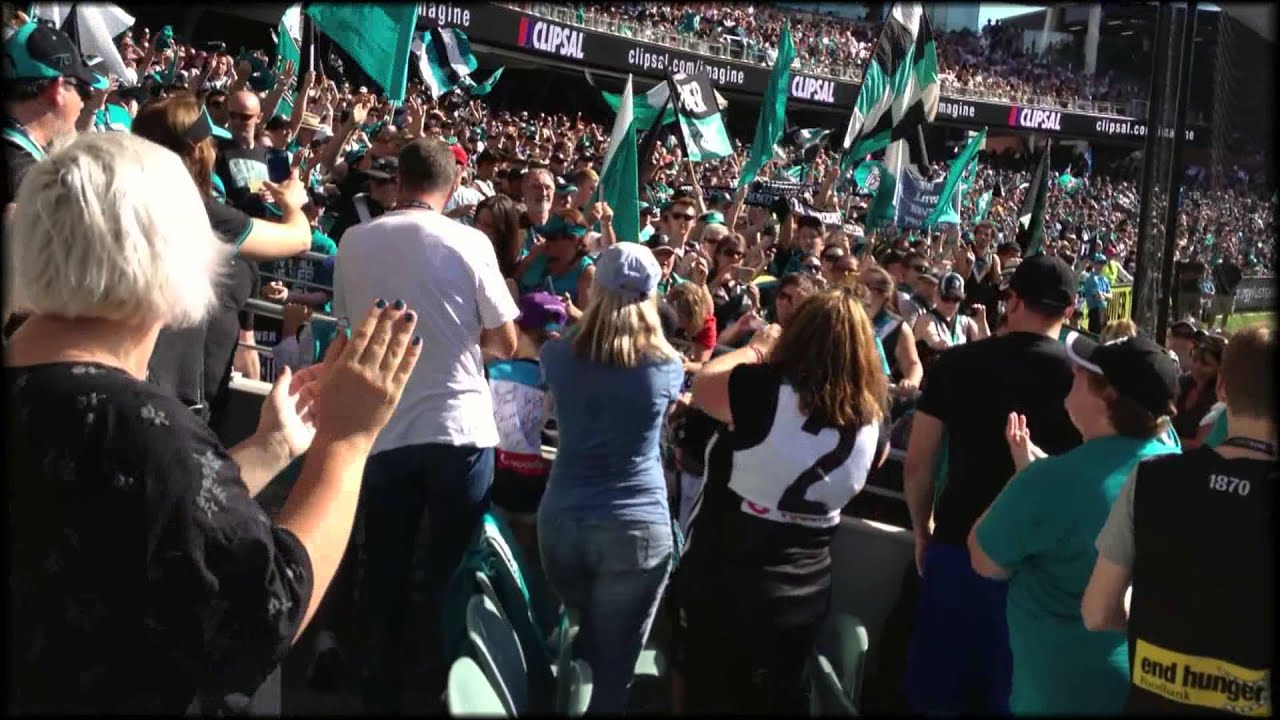 2014 Adelaide Oval Inaugural Showdown - Port Adelaide Power vs Adelaide Crows 29/3/2014