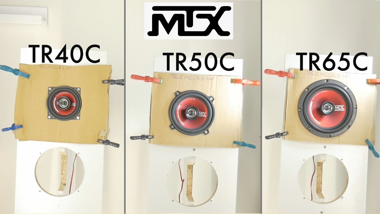 MTX TR40C vs TR50C vs TR65C speakers