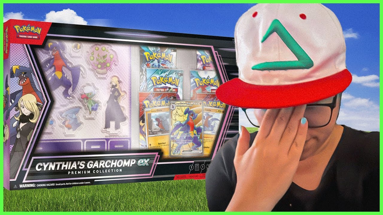 ❌¿La PEOR apertura de cartas Pokemon? Cynthia’s Garchomp EX Premium Collection | Pokemon TCG Opening