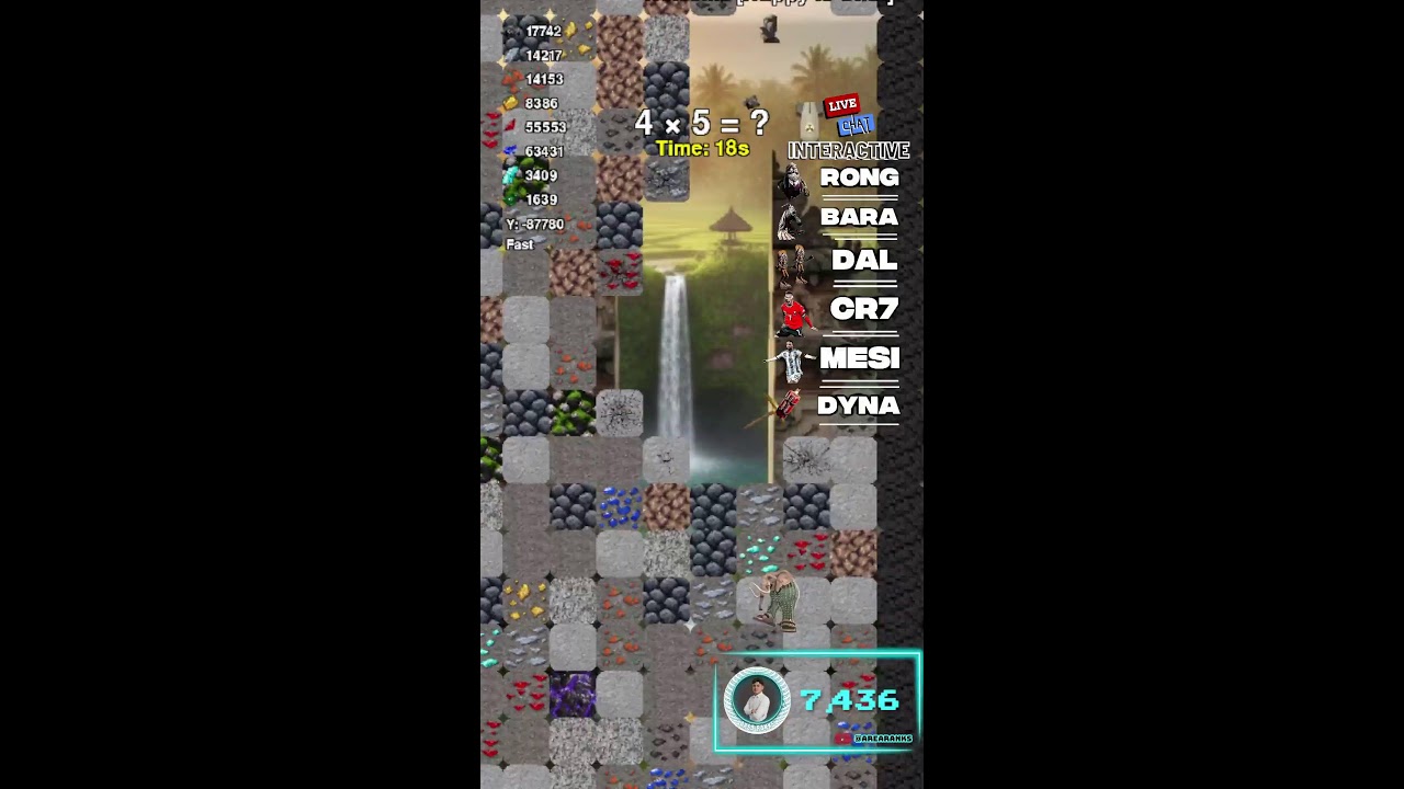 🔴 LIVE Falling Pickaxe Minecraft #livestream #minecraft #feedshorts