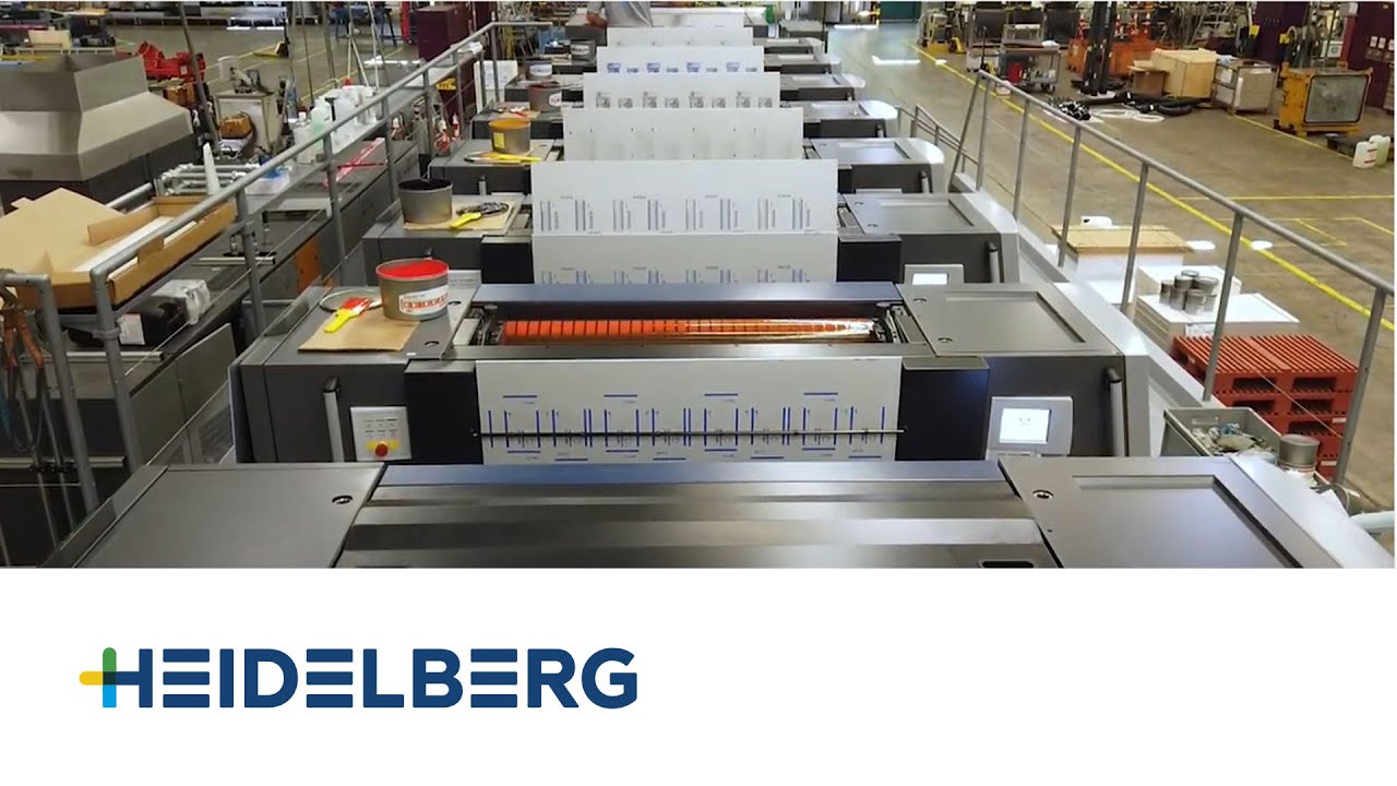 Navigiertes Drucken im Verpackungsdruck.