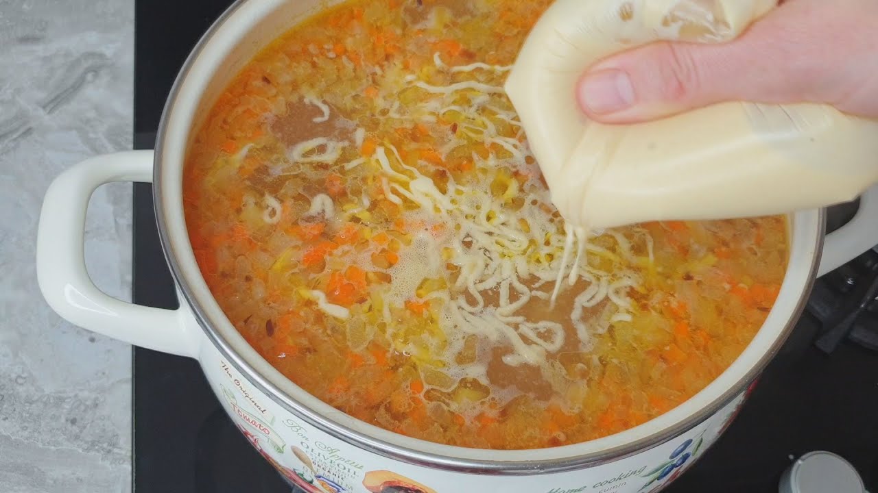 Научили хозяюшки из деревни! Этот суп из курицы, который едят все, и добавки просят! Просто и вкусно