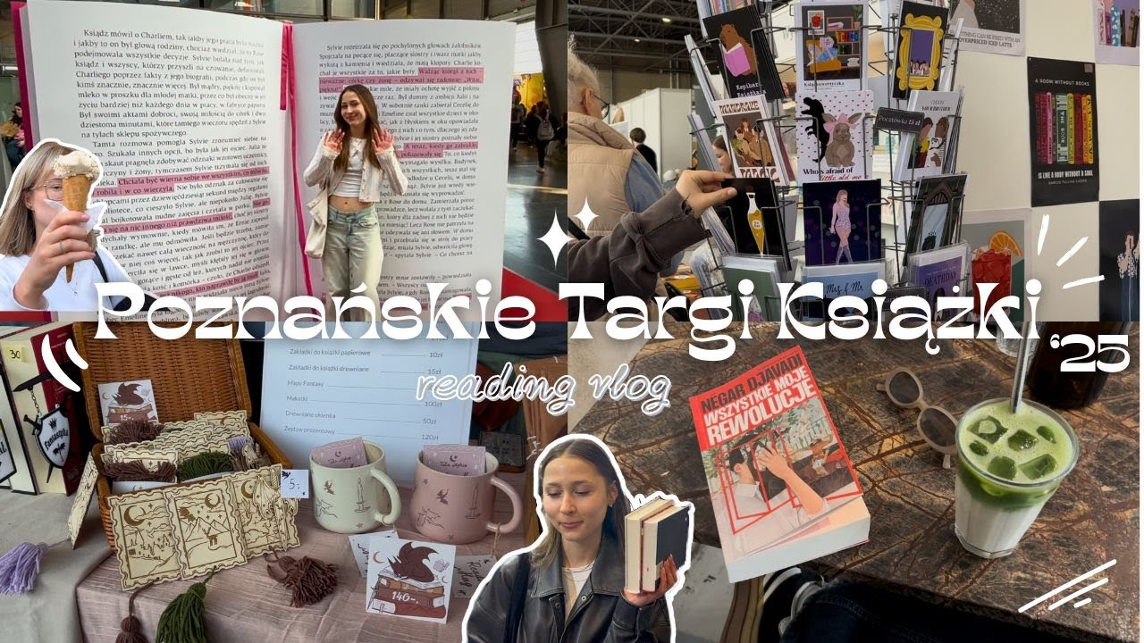 Poznańskie Targi Książki | targi z przyjaciółkami, zakupy książkowe i mnóstwo pyszności 📚🛍️🍦💗
