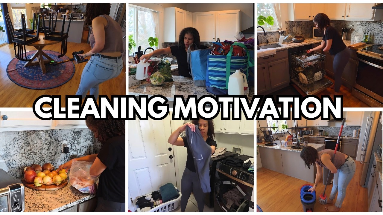 Cleaning Motivation | Sam's Restock | Kitchen | Floors |  Bedroom Update