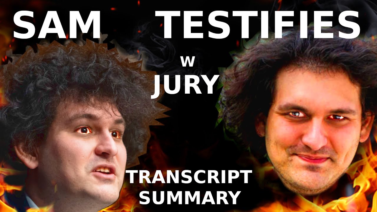 Sam Bankman Fried Testifies + Cross Examination SBF FTX Trial Summary