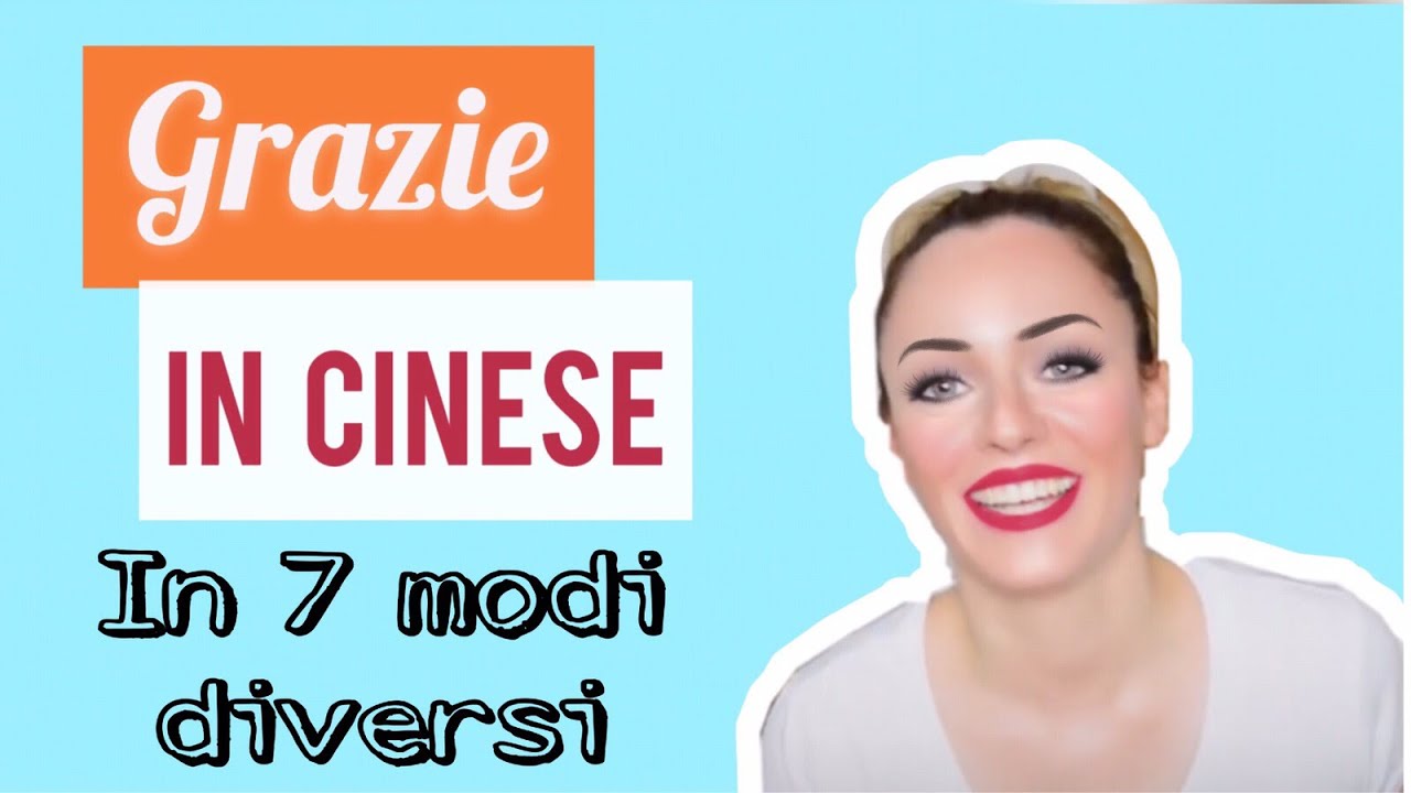 Come dire GRAZIE in CINESE in 7 modi diversi