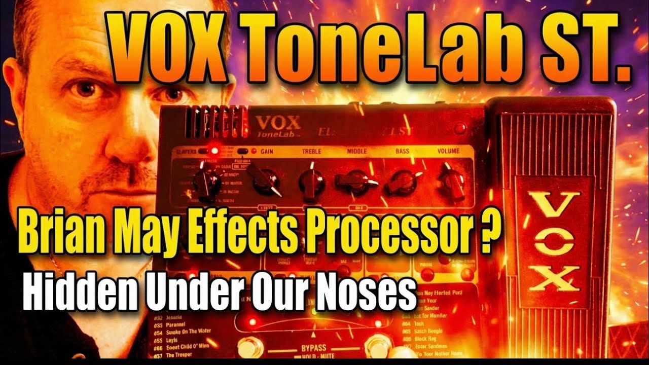 Vox ToneLab ST Brian May Guitar Effects Processor Hidden Under Our Noses With Treble Booster & AC30