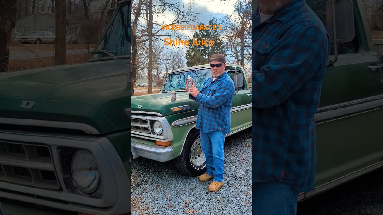 ViceGripGarage Shine Juice on this 1971 f100.   