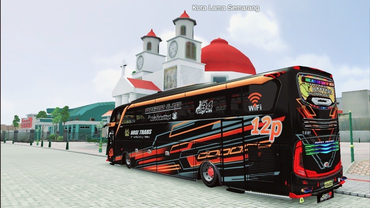 MABAR#busmania#bussid#PIKNIK ANTAR ANAK SEKOLAH SEMARANG KOTA LAMA