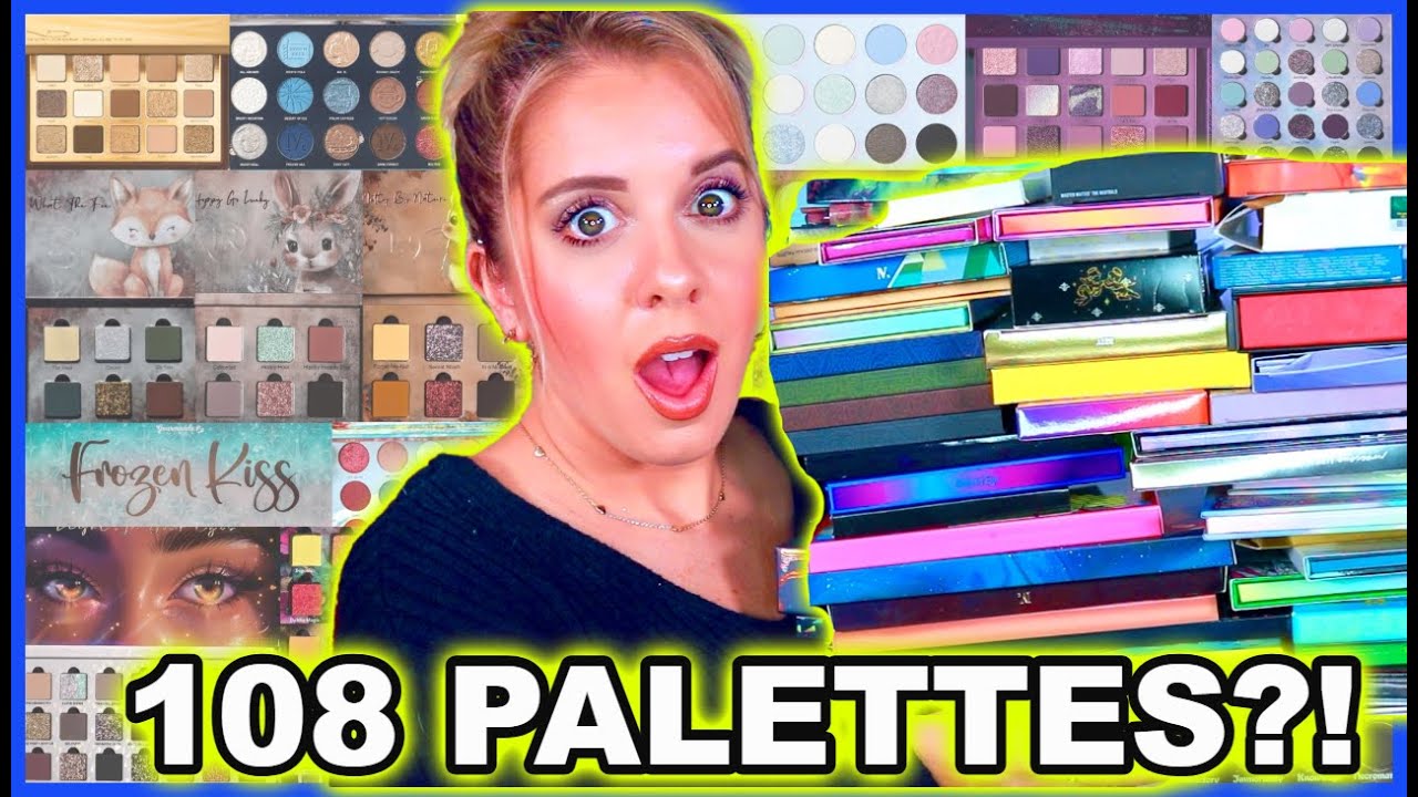 RANKING ALL THE PALETTES I TRIED IN 2024 | Worst To Best! |