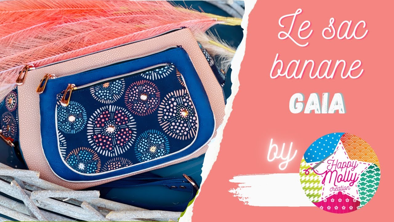 Coudre le sac banane Gaia