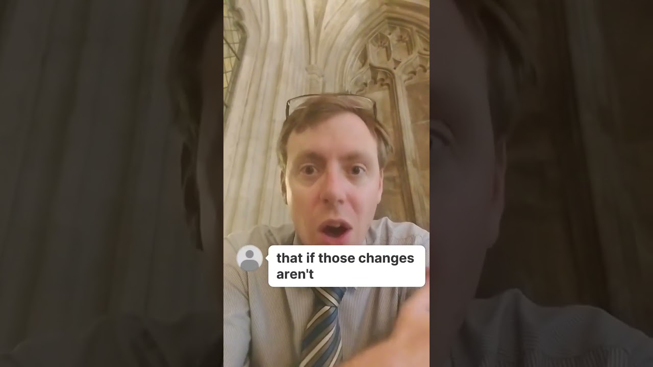 James Naish on welfare changes