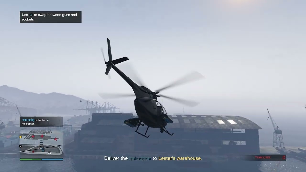 gta 5 online the mission by land , sea and air