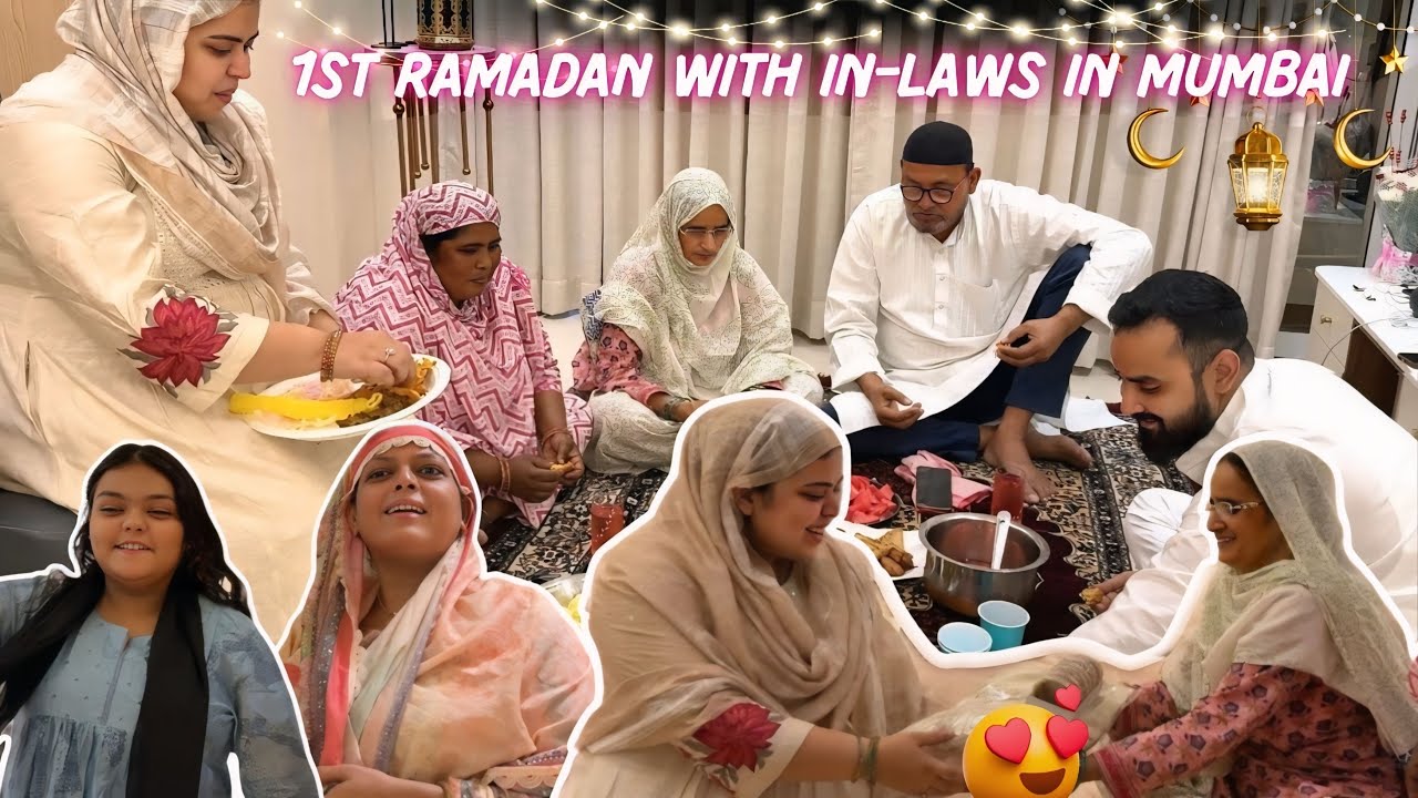 Saas Sasur ke Sath Mumbai mein Pehla Ramadan ✨ | iftar Time