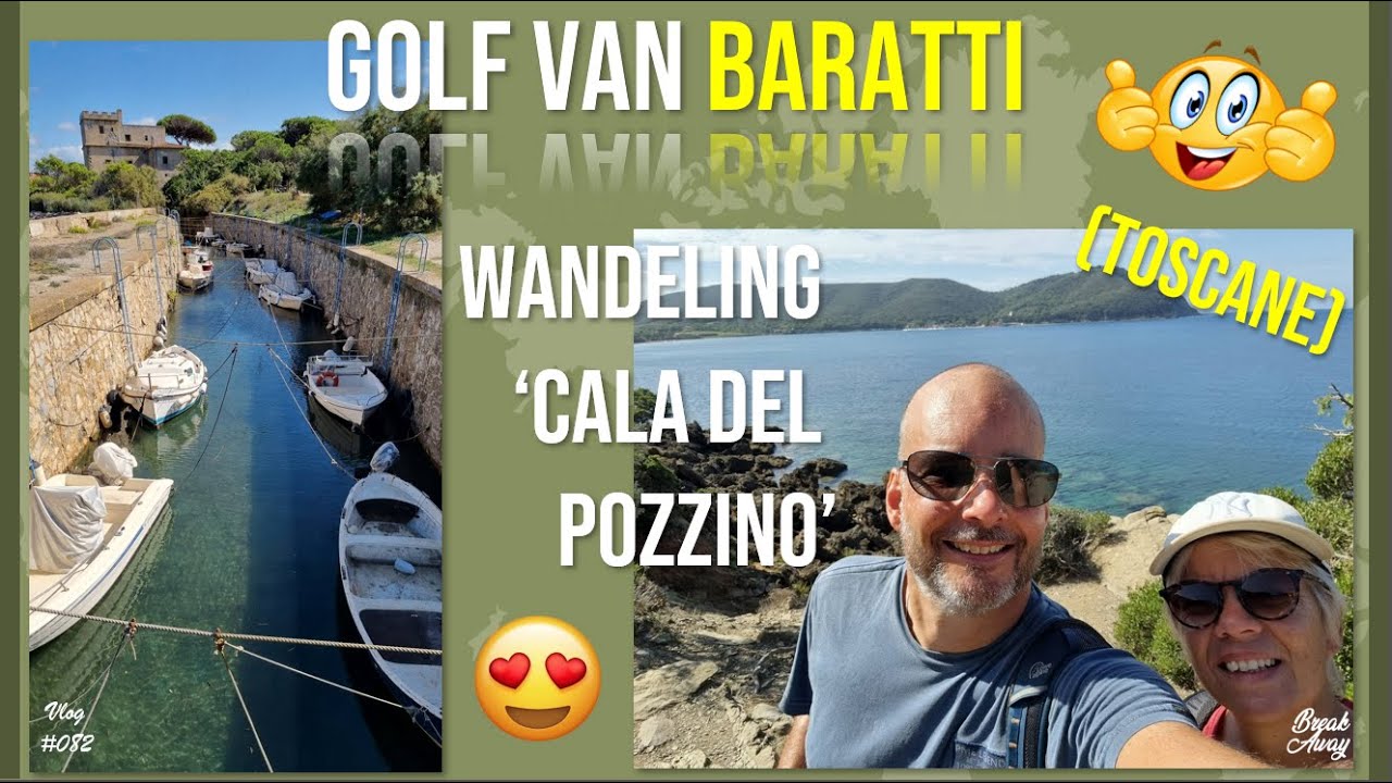 Vlog #082 - Cala del Pozzino bij de Golf van Baratti in Toscane