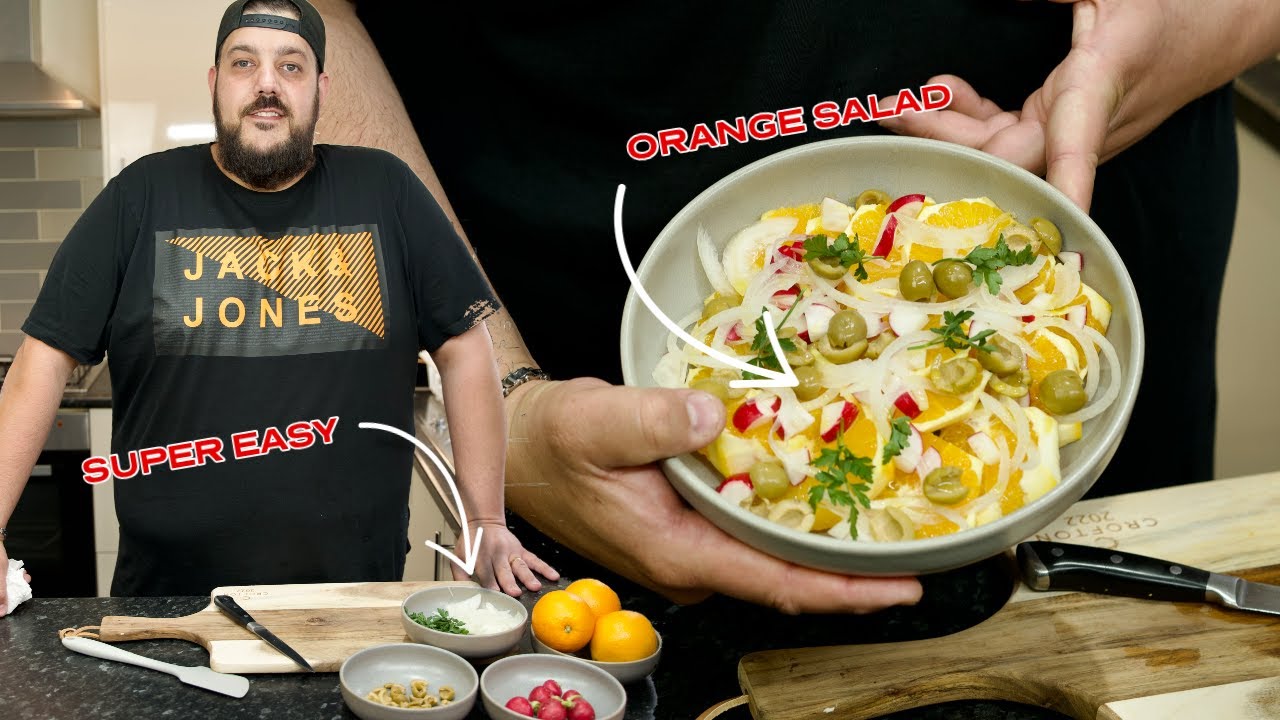 SUMMER TIME FRUIT SALAD! (SICILIAN ORANGE SALAD)