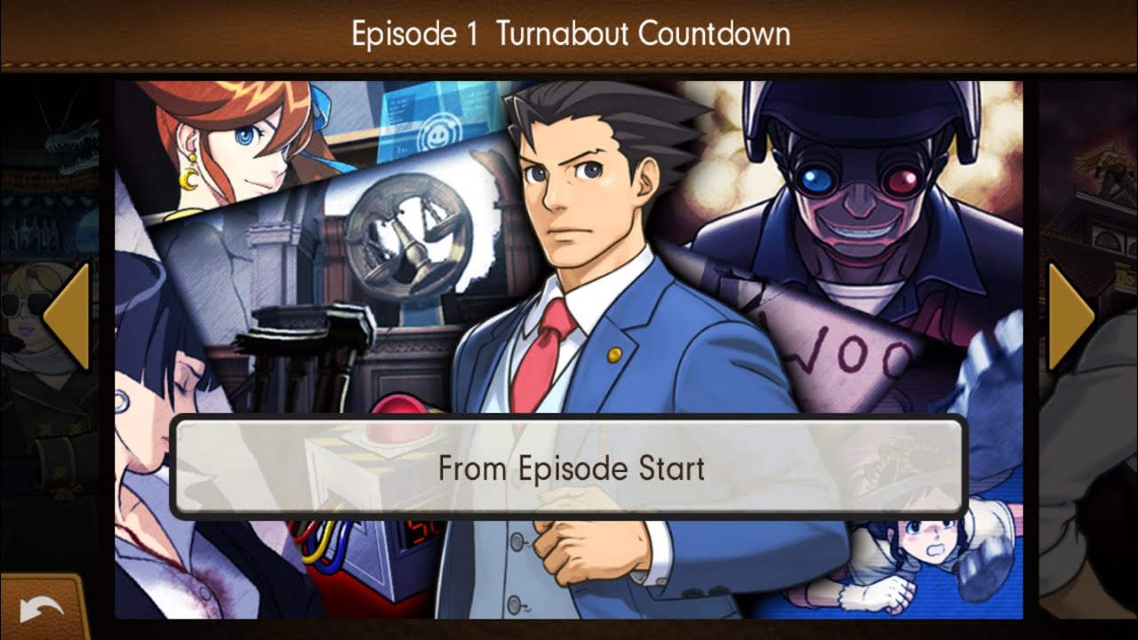 Turnabout Countdown - Phoenix Wright: Dual Destinies (IOS)