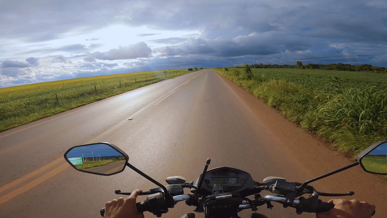 Voltando do serviço de moto - Primeiro dia depois da manutenção