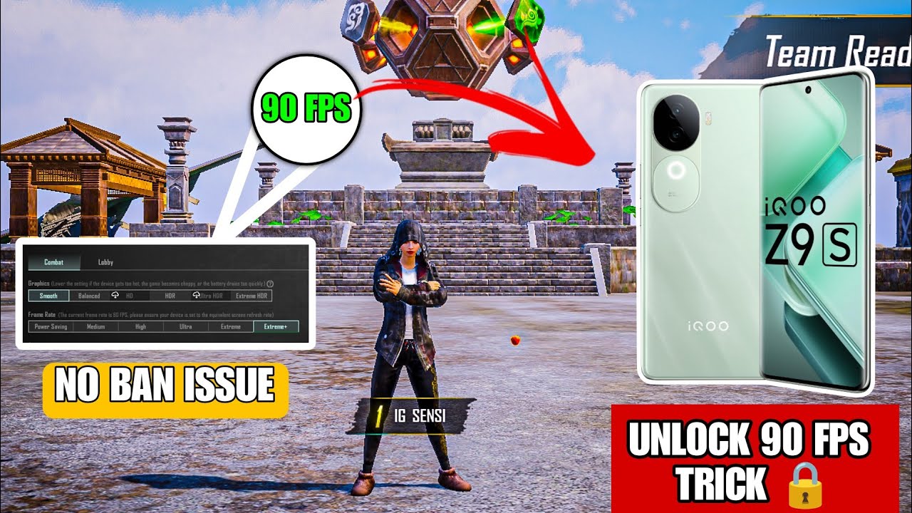 Finally 90FPS UNLOCKED!!🔥• iQOO Z9s 5G BGMI TEST💥• BGMI PERFORMANCE 📈• Best Gaming Phone Under 19k