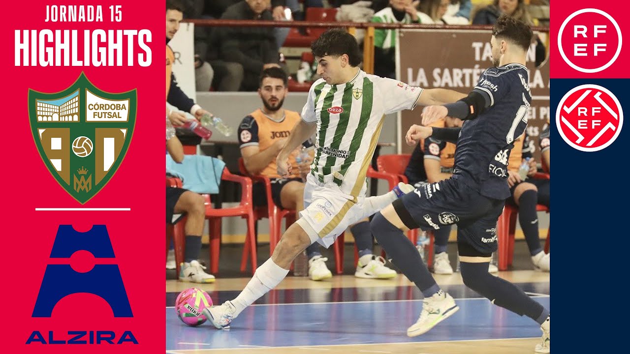 Resumen #PrimeraDivisiónFS | Córdoba Patrimonio Humanidad 4-5 Family Cash Alzira | Jornada 15