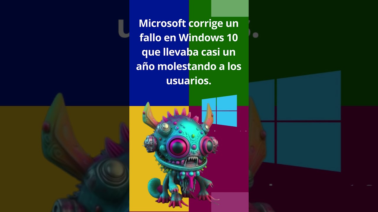 se corrige un fallo en #Windows #informatica #tutoriales