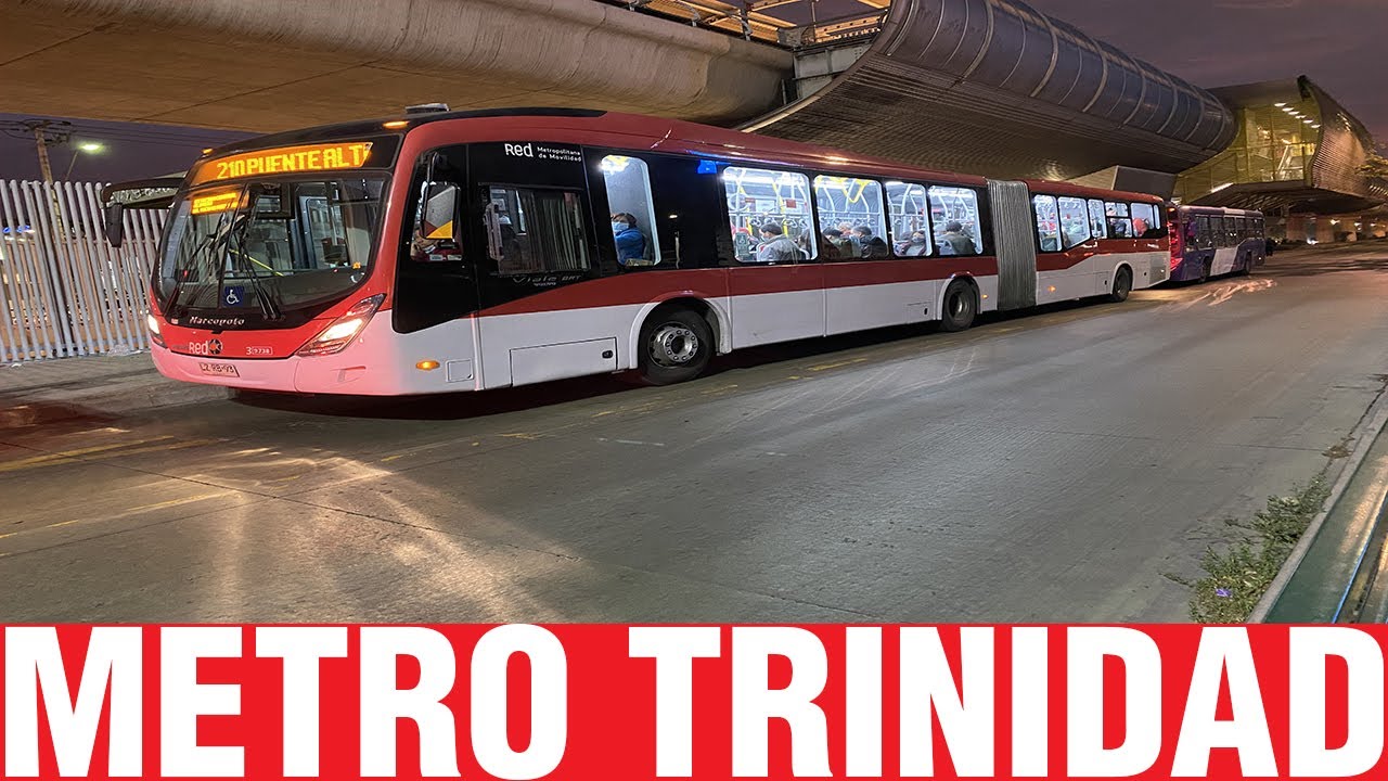 Movimiento de Buses en Metro Trinidad