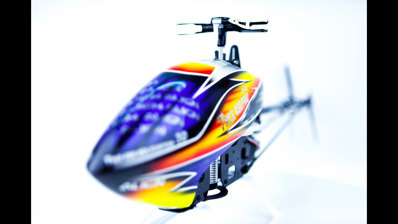 T-Rex 450 Pro DFC - Rc helicopter kit building