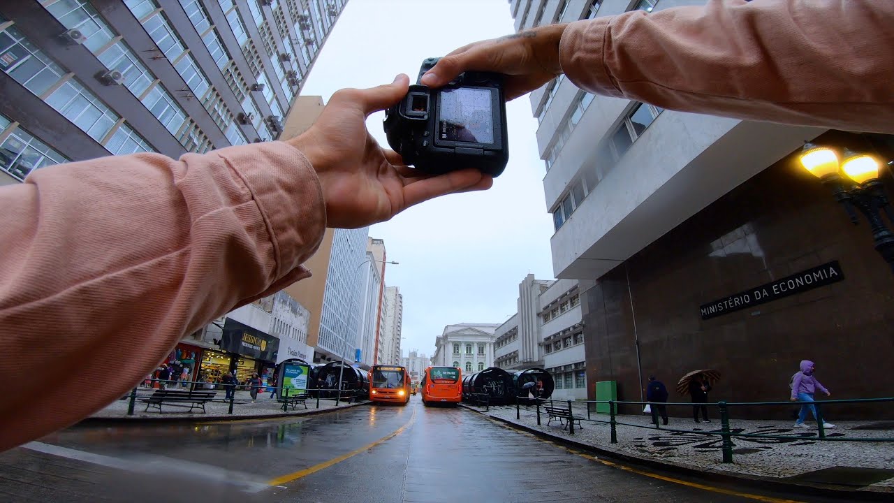 fotografando na Chuva em Curitiba - Lente 50mm f/1.8
