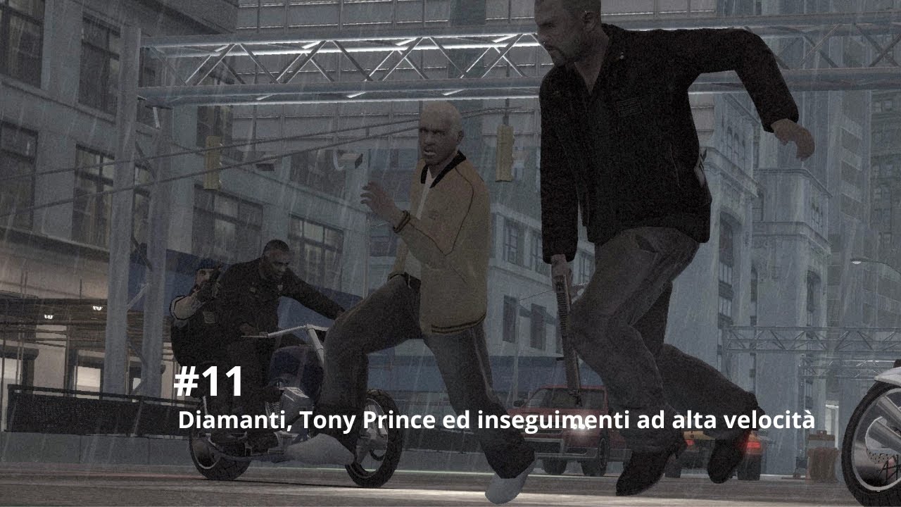 -GTA IV TLAD- Diamanti, Tony Prince ed inseguimenti ad alta velocità.. #11 GAMEPLAY (ITA)