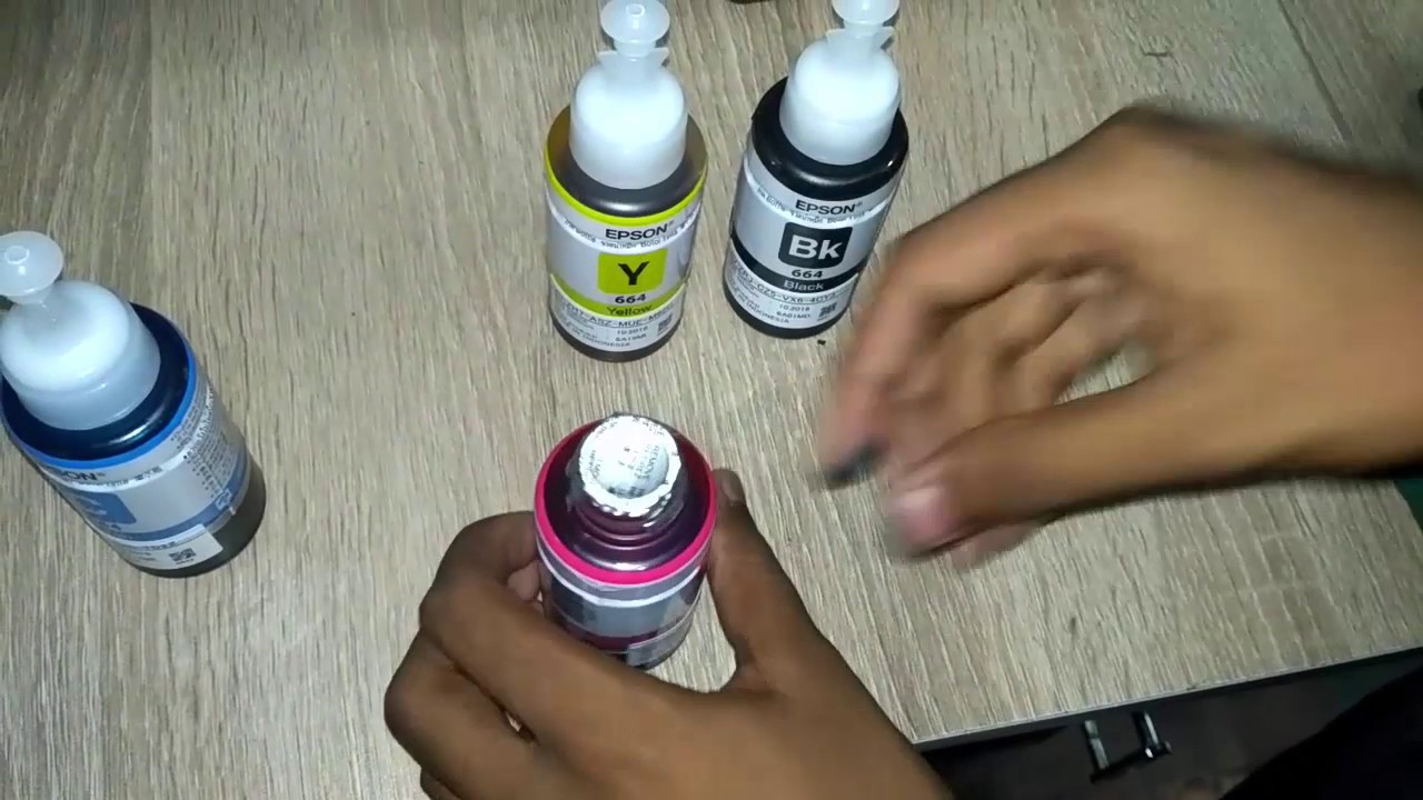 Epson L220 Ink Refill - Step By Step Method (How To Refill)