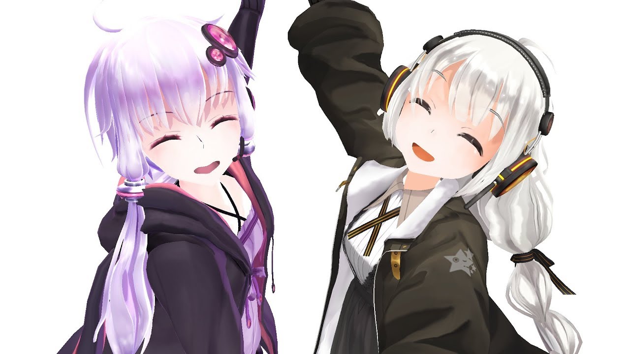 【MMD】ゆかりさんとあかりちゃんが「Dive to Blue」を踊るそうです