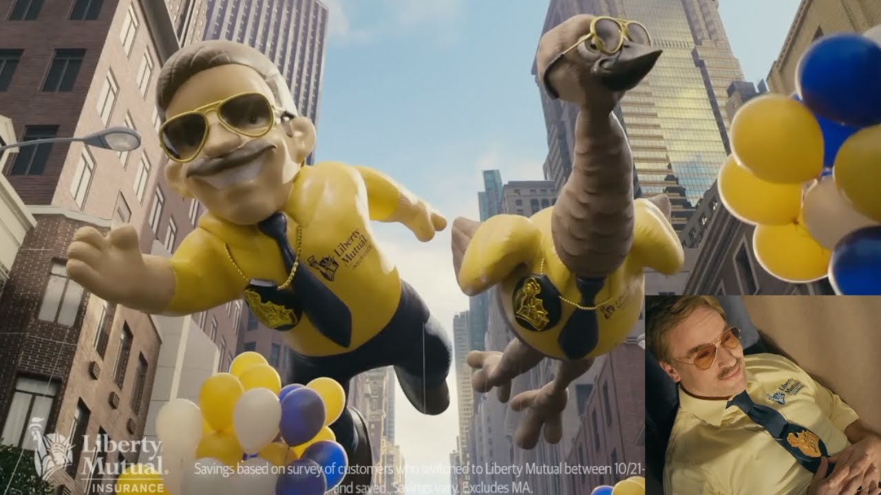 Liberty Mutual Commercial 2024 LiMu Emu and Doug: Weird Dream Ad Review