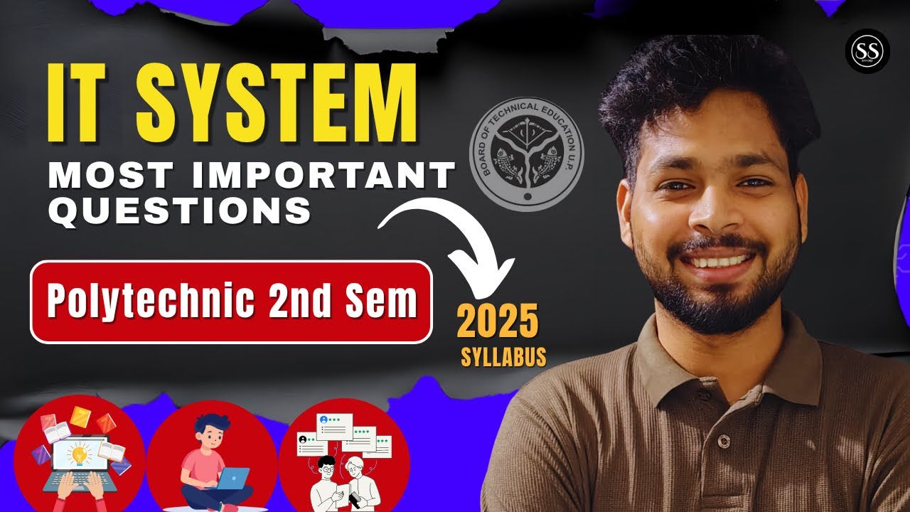 IT System Polytechnic 2nd Semester | Exam Preparation | BTEUP |