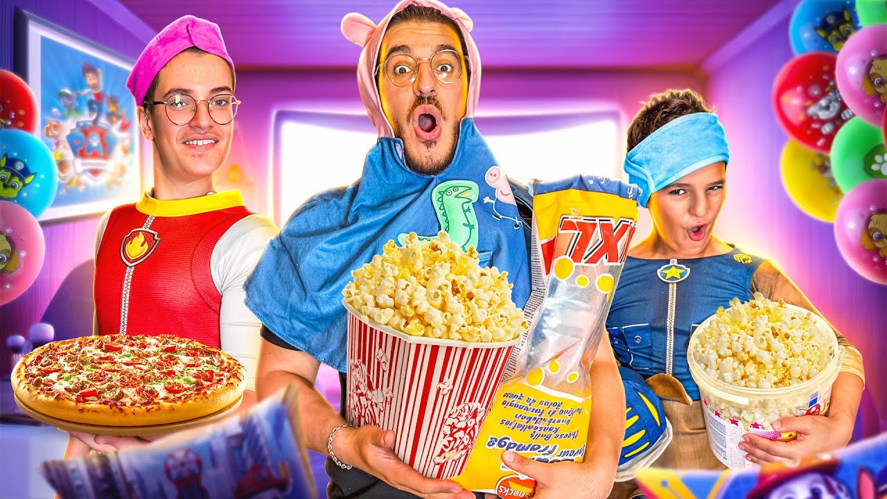 ON PRANK NOTRE PETIT FRÈRE AVEC UNE SOIRÉE PYJAMA PAT’PATROUILLE  ! Ils ont pourri mon lit..