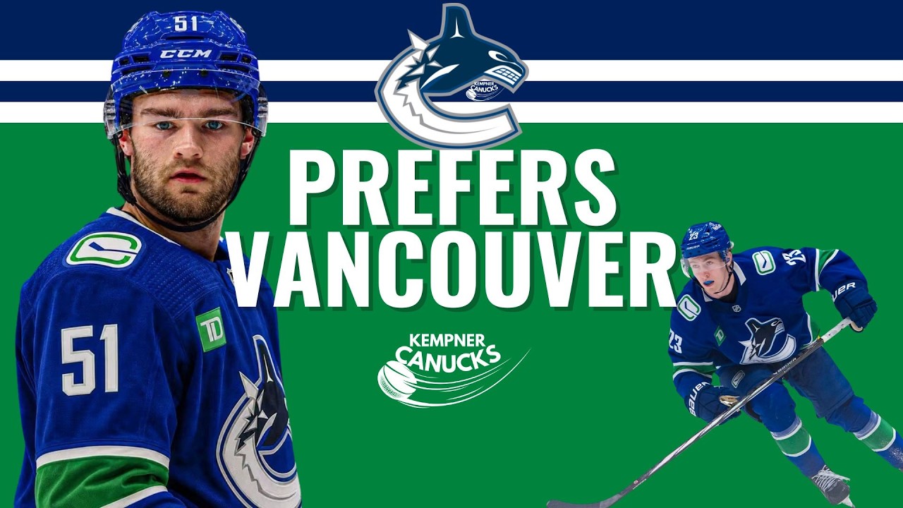 Canucks & Kraken Trade Report: Shane Wright Prefers Vancouver