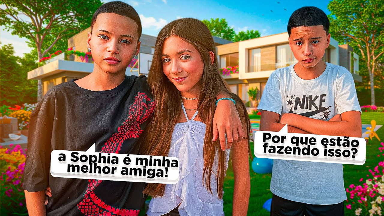 O JP E A SOPHIA VIRARAM MELHORES AMIGOS POR 24 PARA FAZER CIÚMES NO ANTONIO 😱 •Antônio e JP•