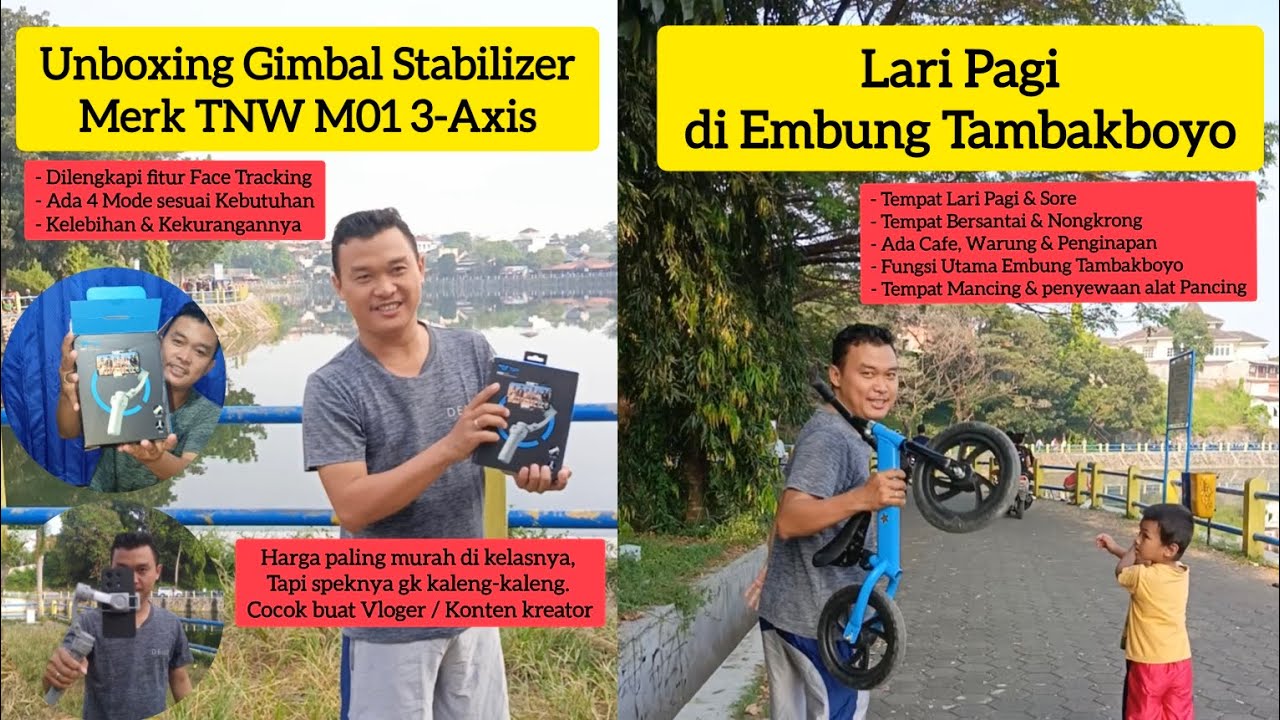 Kelebihan dan Kekurangan Gimbal Stabilizer TNW M01 3-Axis #trending #gimbalstabilizer #gimbal #tnw