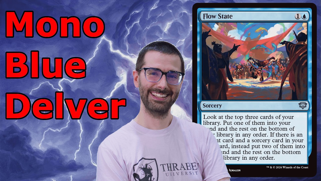 GO WITH THE FLOW STATE!  Legacy Mono Blue Delver MTG